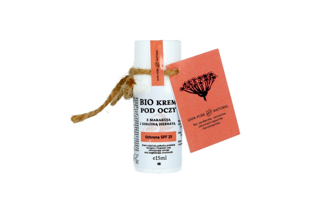 Make me BIO Krem pod oczy z marakują z filtrem SPF25