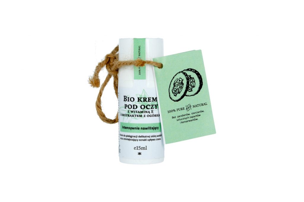 Make me Bio Krem pod oczy z wit. E i ekstraktem z ogórka
