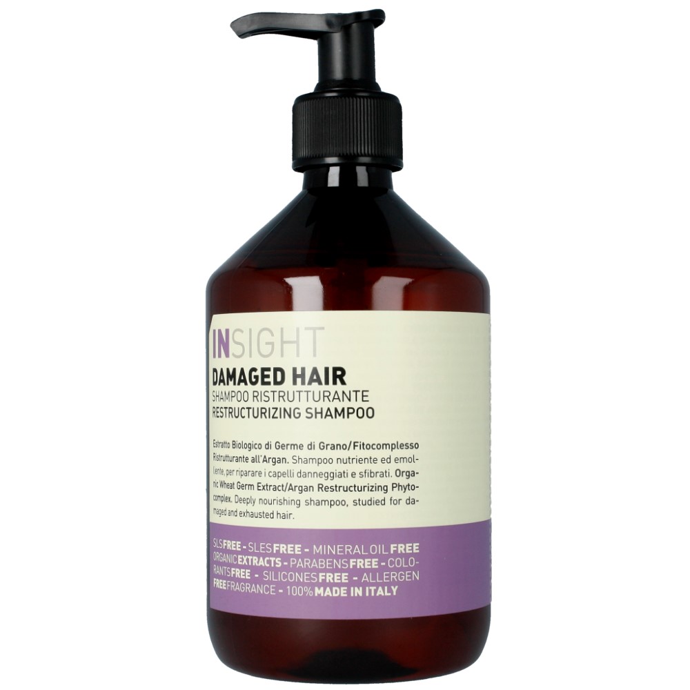 INSIGHT – DAMAGED HAIR – Szampon do włosów zniszczonych 500ml