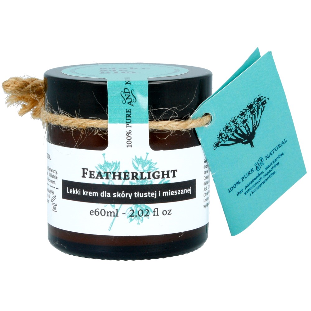 Make me Bio Featherlight – lekki krem do skóry tłustej i mieszanej