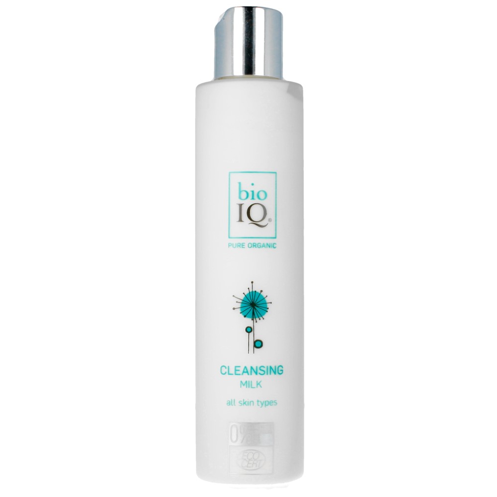 BIO IQ -Naturalne i Organiczne Mleczko Oczyszczające – Pure Organic