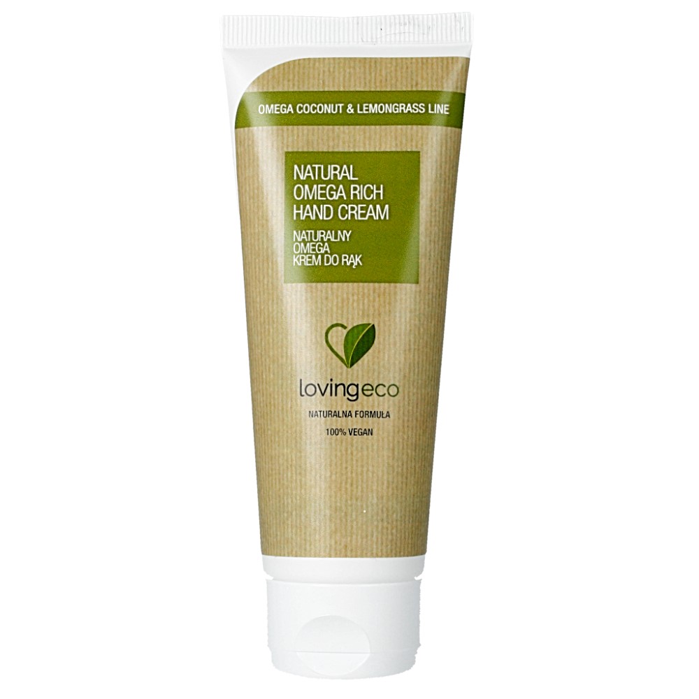 COCONUT & LEMONGRASS – Naturalny aksamitny krem do rąk