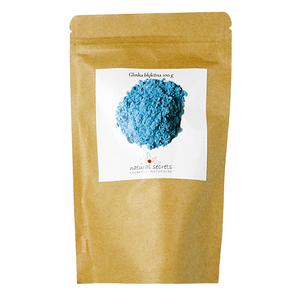 Naturalna glinka błękitna — 100g