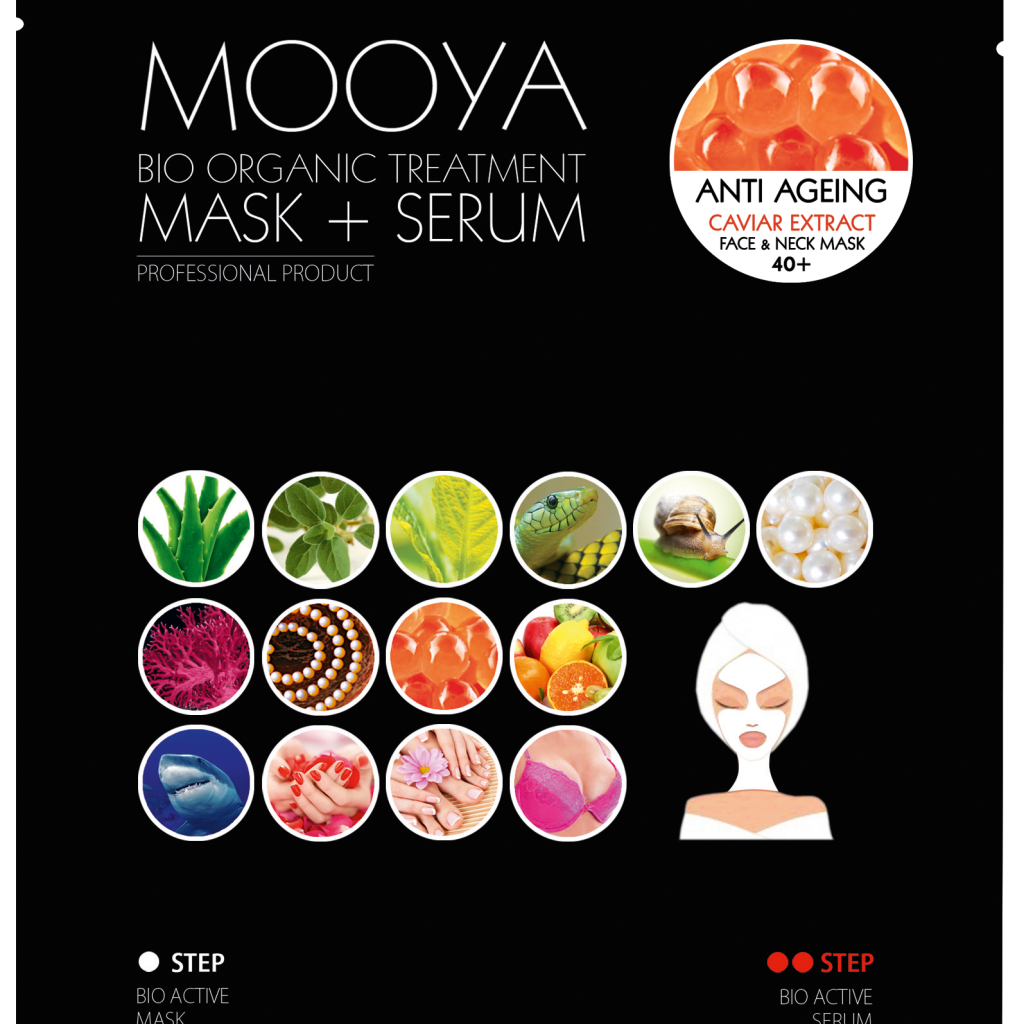 MOOYA BIO ORGANIC – Ujędrnienie i młodość -maska i serum