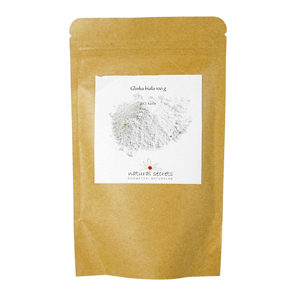 Naturalna biała glinka — 100g