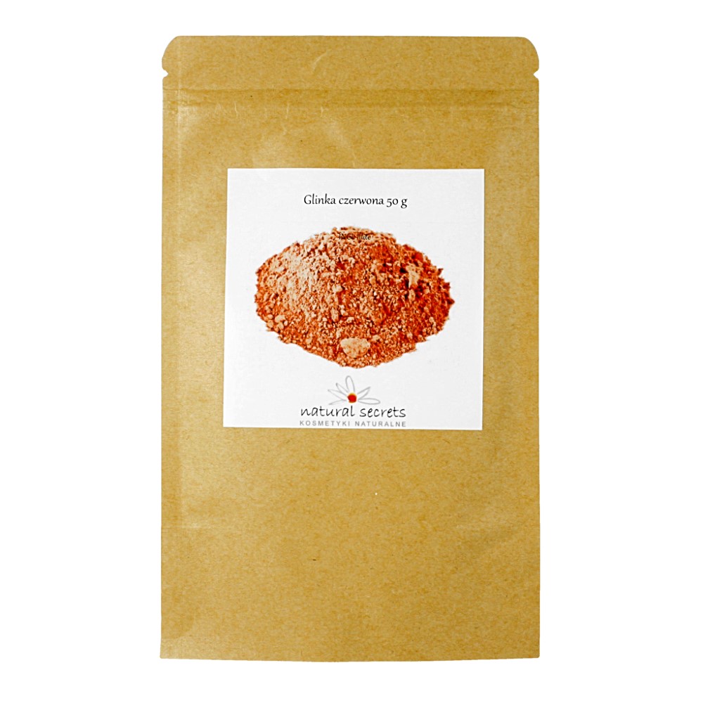 Naturalna glinka czerwona — 50g