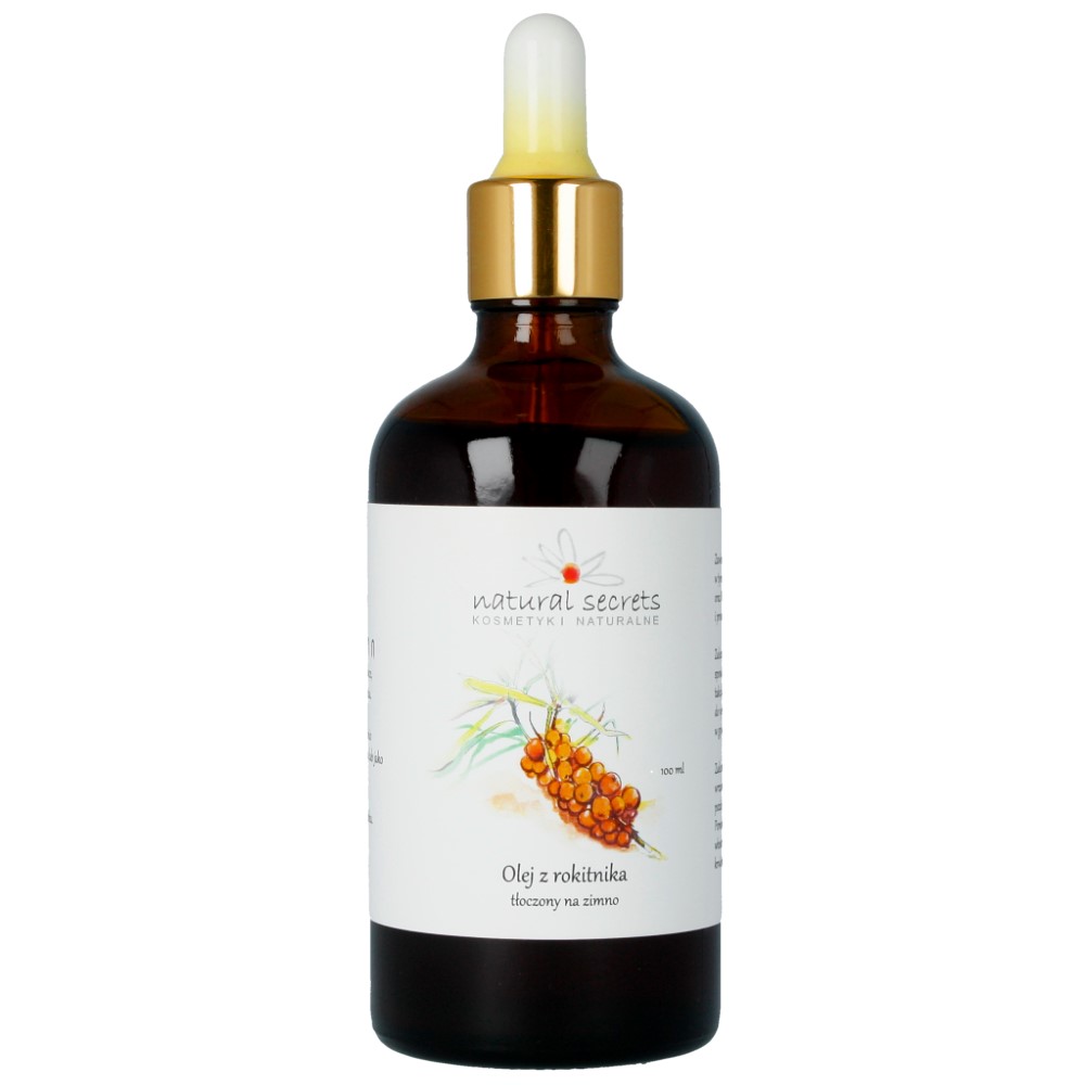 Naturalny olej z rokitnika do twarzy i ciała 100ml