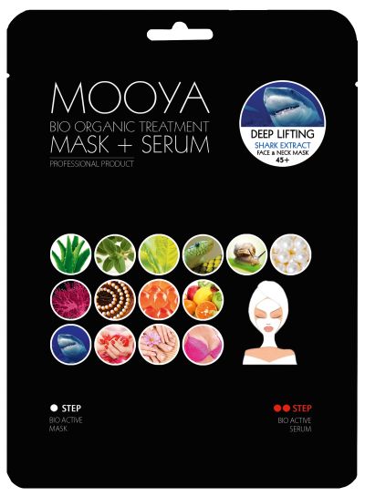 MOOYA BIO ORGANIC – Lifting i antiaging -maska i serum