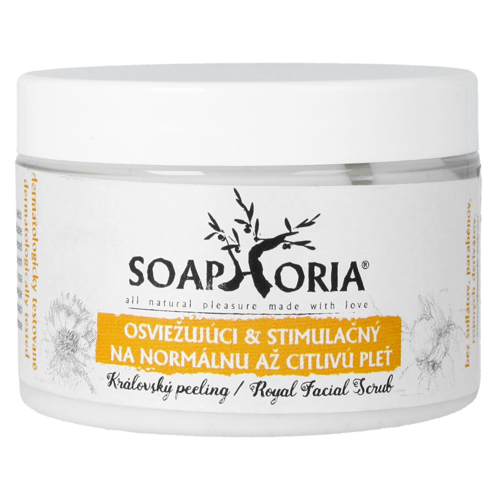 Odświeżający i stymulujący peeling do twarzy – cera wrażliwa i normalna – ważność 11.2019