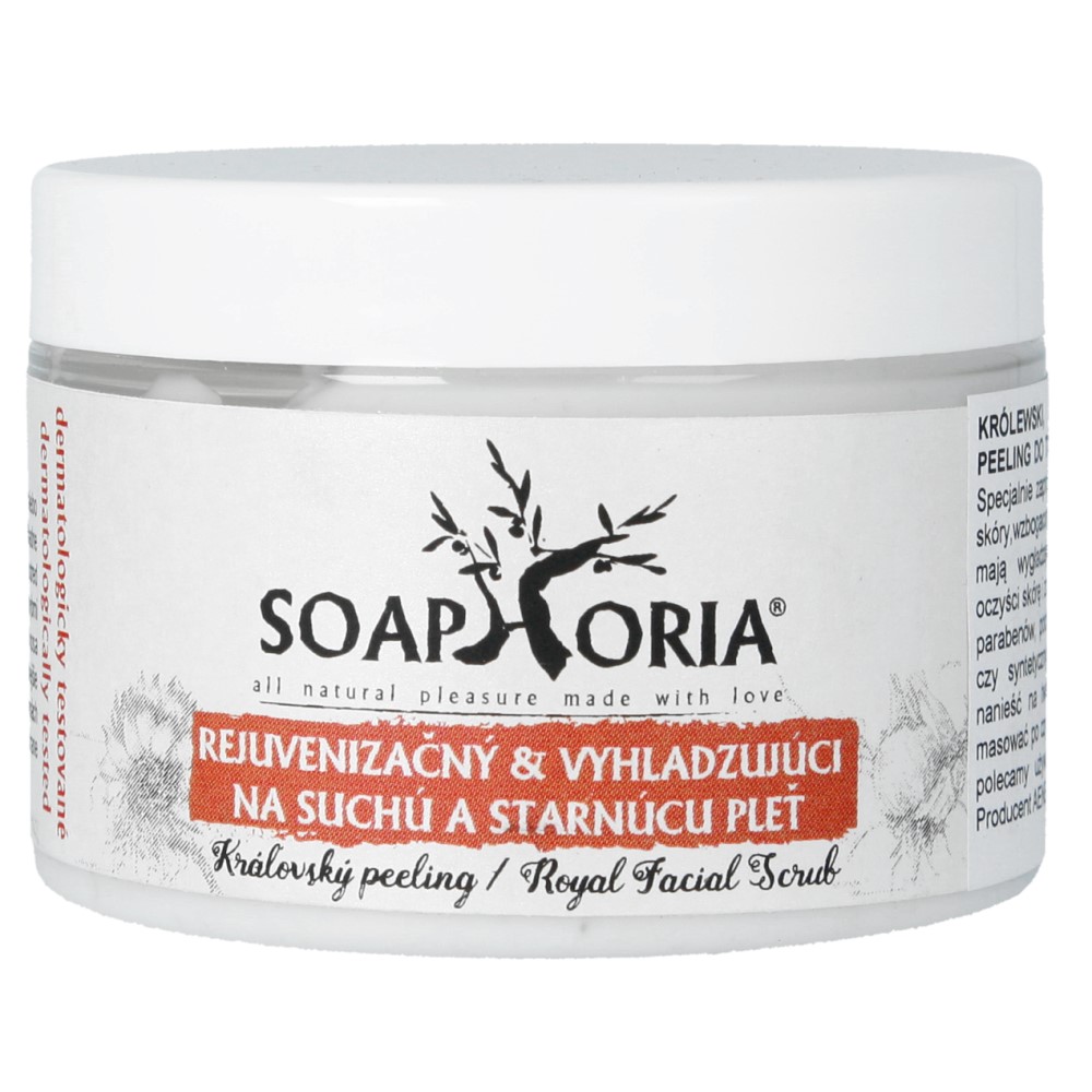 Rewitalizujący i odmładzający peeling do twarzy – cera sucha i dojrzała ważność 06.2019