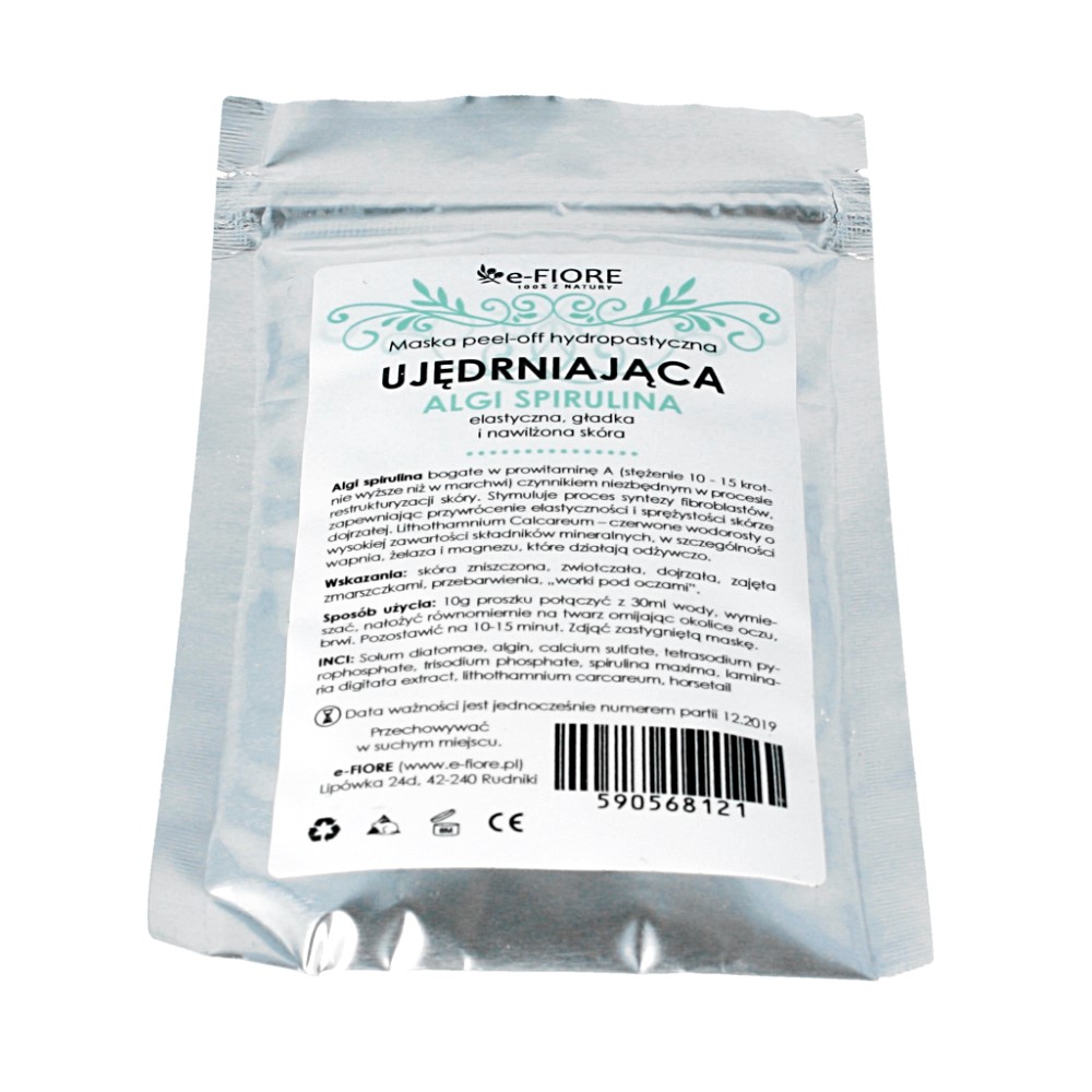 Maska algowa ujędrniająca peel-off
