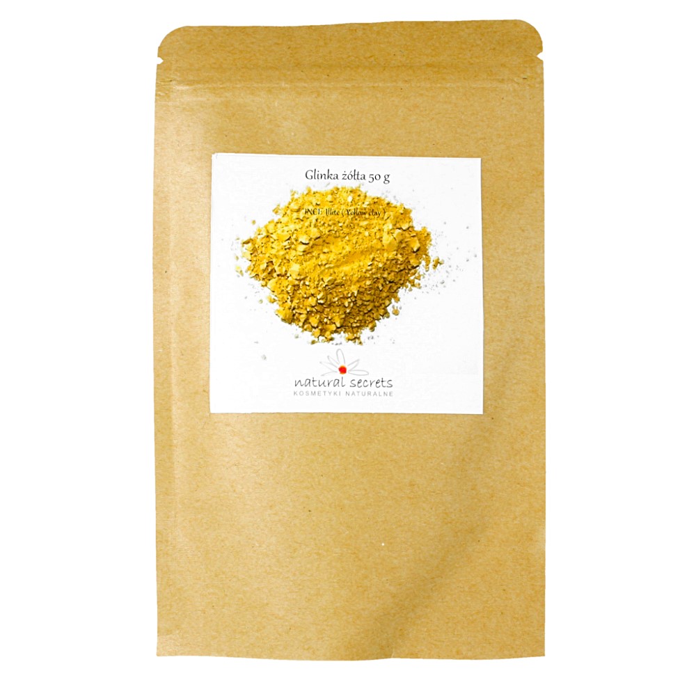 Naturalna żółta glinka — 50g
