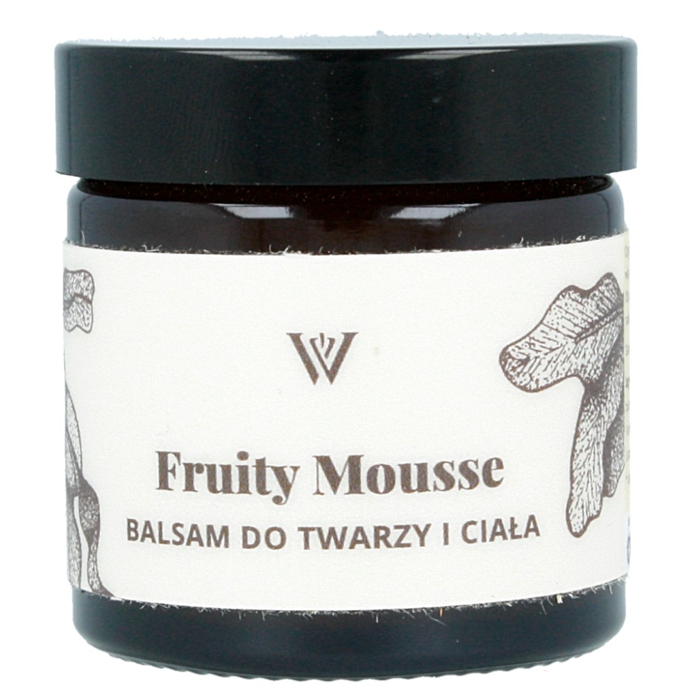 WILLOW ORGANICS – Fruity Mousse – organiczny balsam do twarzy lub ciała