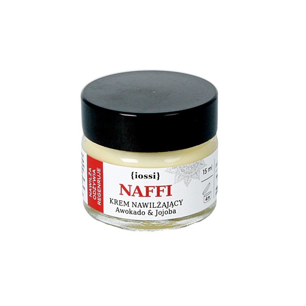 IOSSI – Krem nawilżający NAFFI mini z avocado i jojoba 15ml