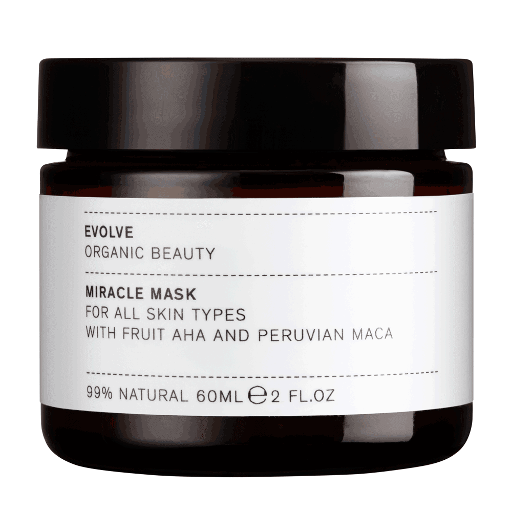 EVOLVE ORGANIC – Miracle Mask – Maska oczyszczająca z kwasami owocowymi