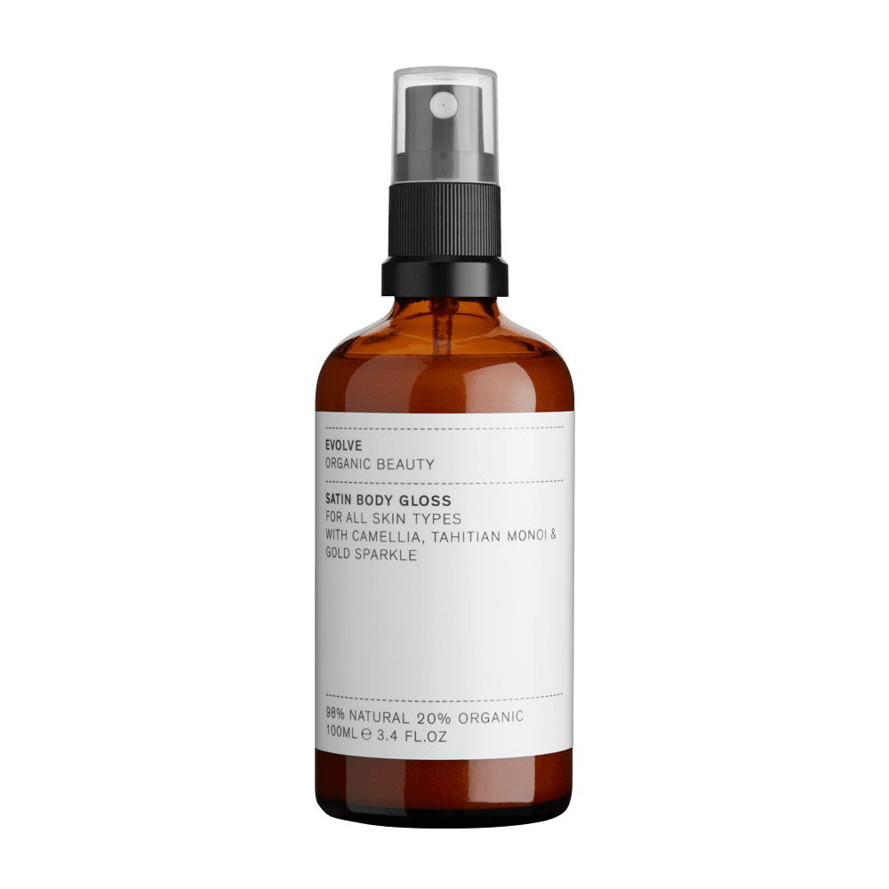 EVOLVE ORGANIC – Satin Body Gloss suchy olejek nabłyszczający
