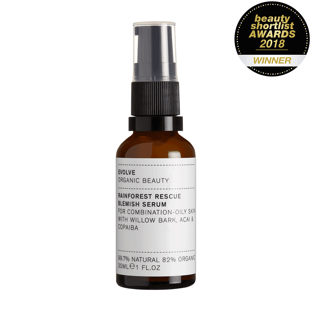 EVOLVE ORGANIC – Rainforest Rescue Blemish Serum Tropikalne serum do skóry problematycznej
