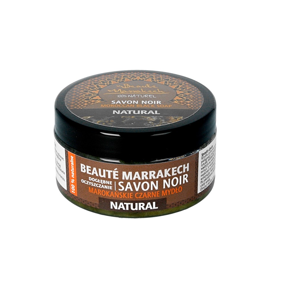Beaute Marrakech – naturalne czarne mydło SAVON NOIR 100g