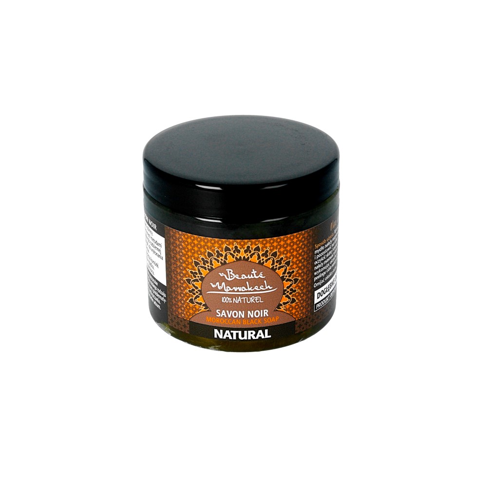 Beaute Marrakech – naturalne czarne mydło SAVON NOIR 200g