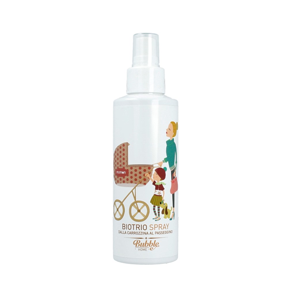 Bubble&CO – Naturalny Spray Dezynfekujący, Relaksujący i Odstraszający Komary dla Dzieci 100 ml