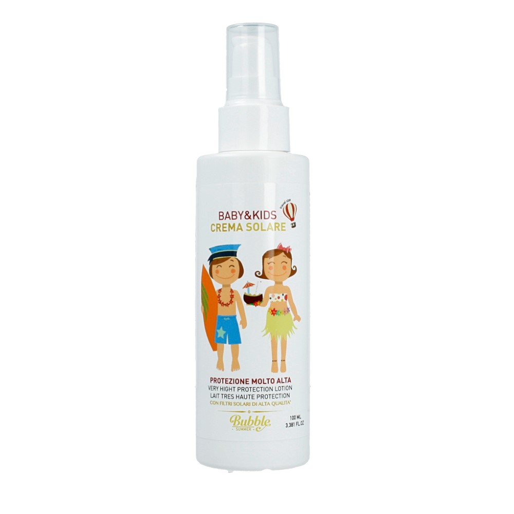 Bubble&Co – Krem Przeciwsłoneczny dla Dzieci I Niemowląt SPF 50 z Filtrami Mineralnymi