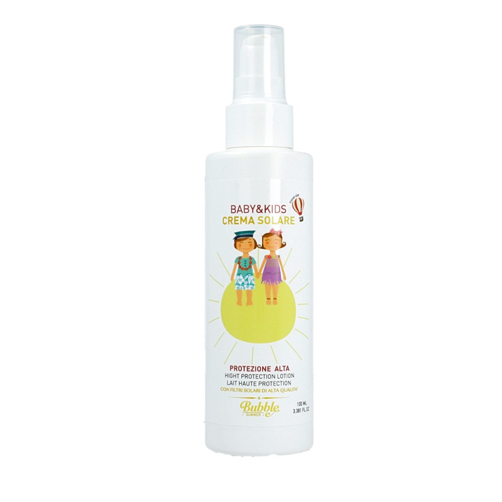 Bubble&CO – Krem Przeciwsłoneczny dla Dzieci I Niemowląt SPF 30 z Filtrami Mineralnymi