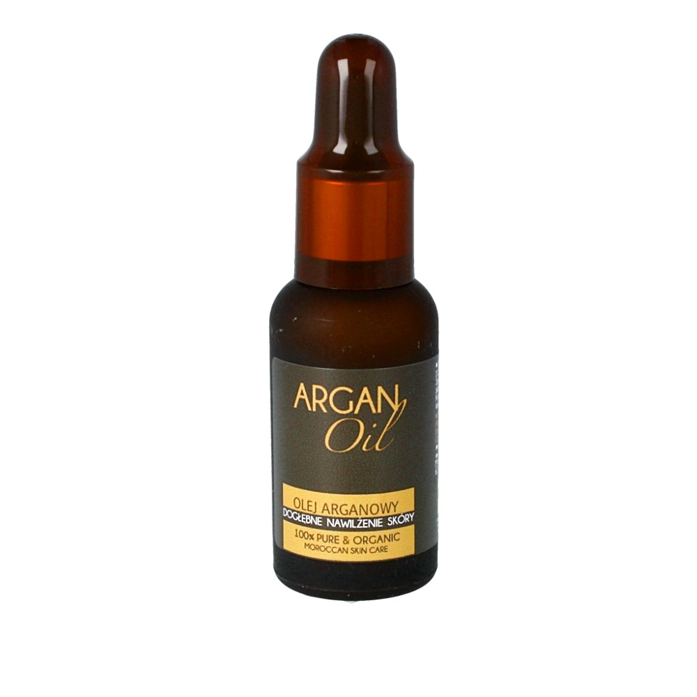 Beaute Marrakech Olej Arganowy BIO z certyfikatem ECOCERT butelka z zakraplaczem 30ml