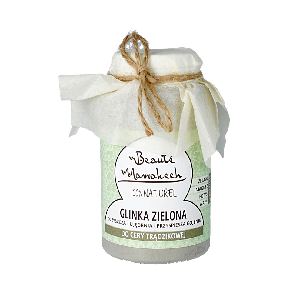 Beaute Marrakech Zielona glinka w pudrze 200g