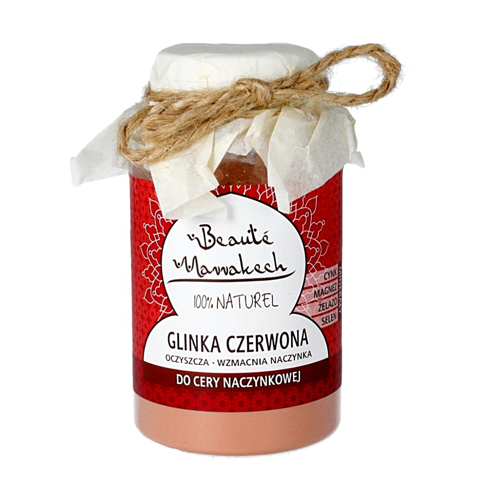 Beaute Marrakech Czerwona glinka w pudrze 200g