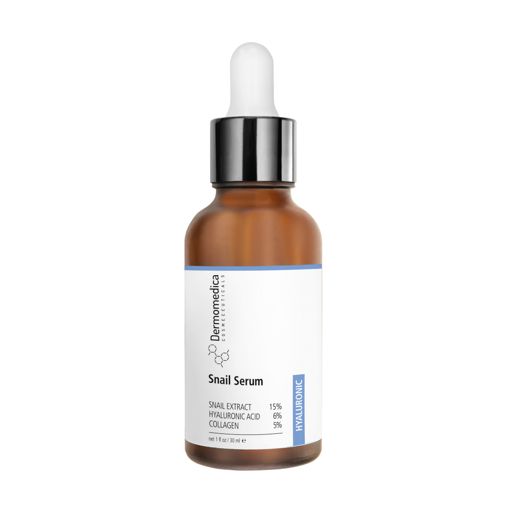 Dermomedica – Snail Serum do twarzy ze śluzem ślimaka, kw hialuronowym i kolagenem