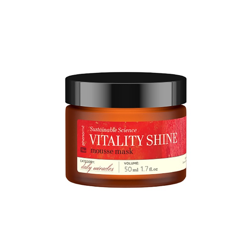 Phenome – Vitality shine mousse mask – Rozjaśniająca maseczka całonocna do twarzy z witaminą C