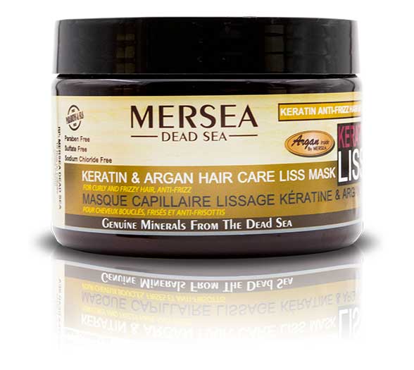 MERSEA DEAD SEA  Keratin & Argan Hair Mask – maska keratynowa ANTI FRIZZ