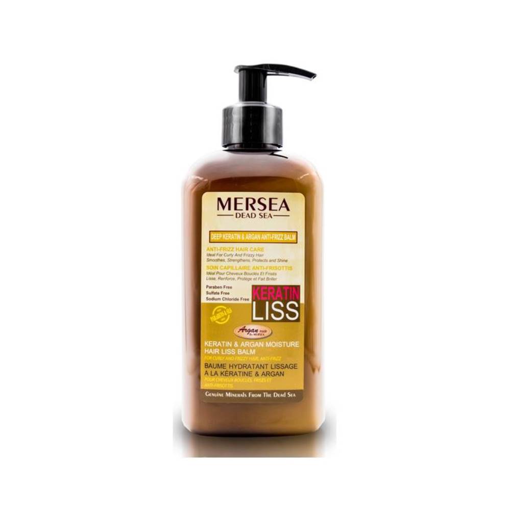 MERSEA DEAD SEA Keratyna & Argan Balsam nawilżający Anti-Frizz