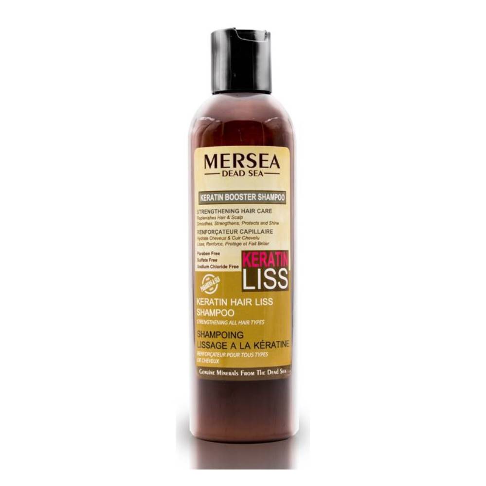 MERSEA DEAD SEA  Keratin Booster Hair Liss Shampoo – Szampon keratynowy wzmacniający włosy