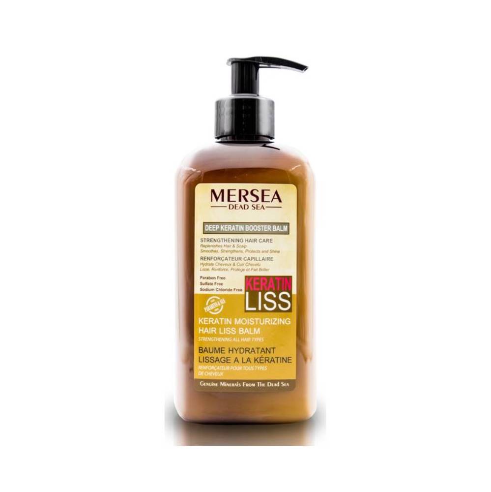 MERSEA DEAD SEA Deep Keratin Booster Balm – Keratynowy Balsam nawilżająco wzmacniający