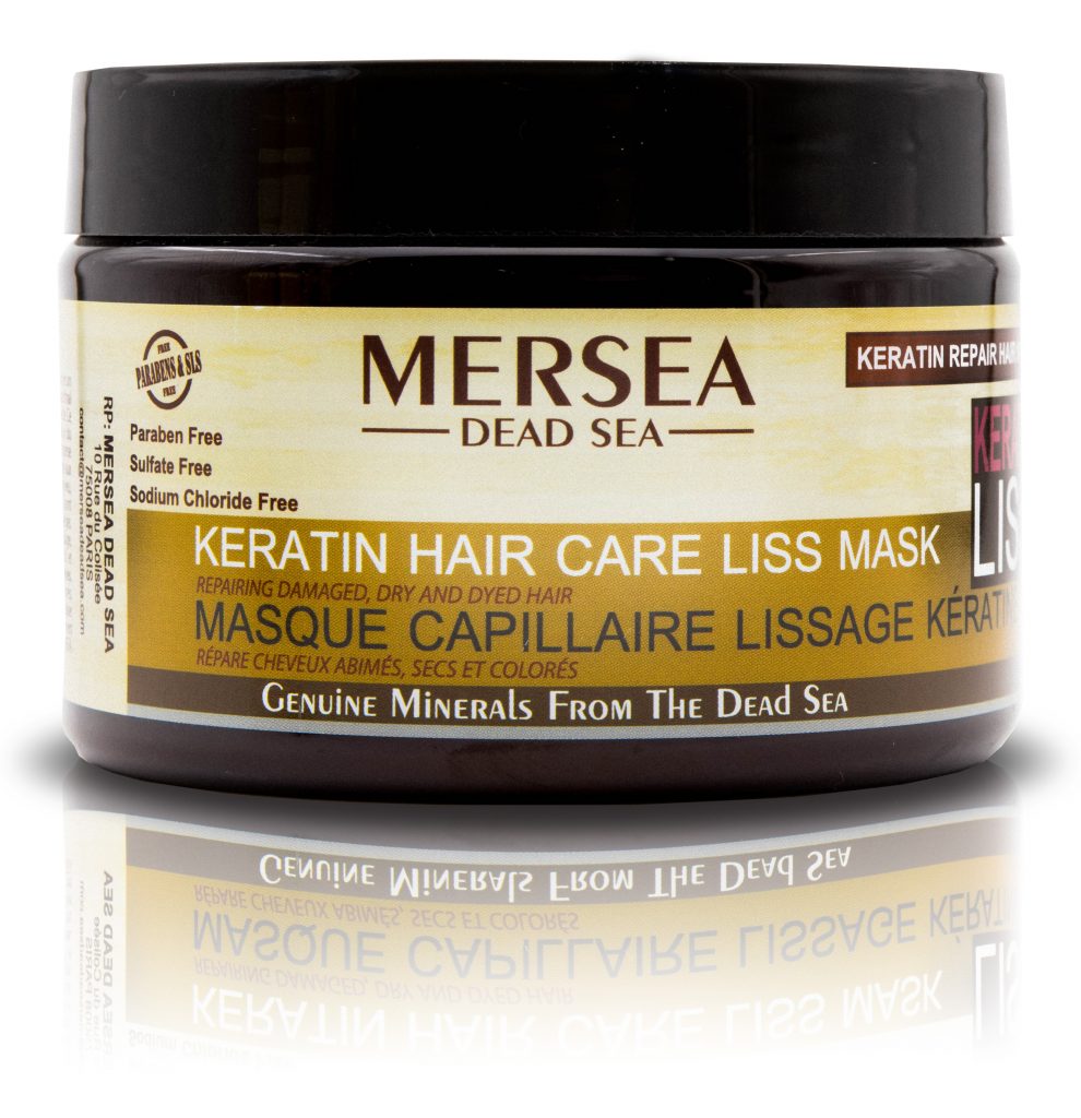 MERSEA DEAD SEA  Keratin Hair Care Liss Mask – keratynowa maska do włosów zniszczonych