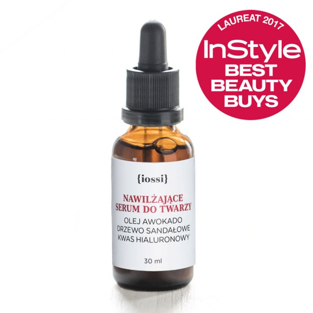 IOSSI -Serum nawilżająco – wygładzające do twarzy – ważność 08.2019