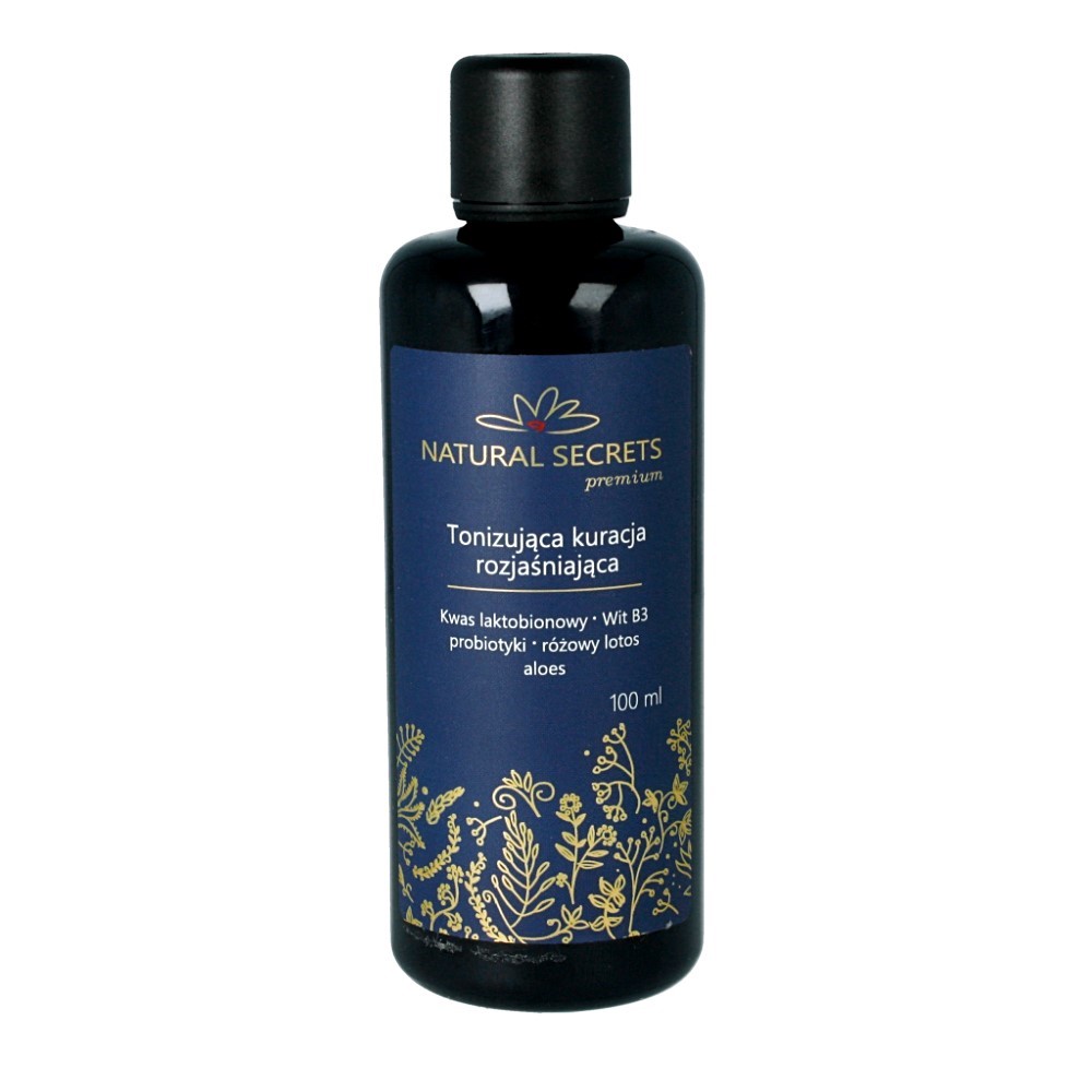 Natural Secrets – Kuracja rozjaśniająca z kwasem laktobionowym i niacynamidem