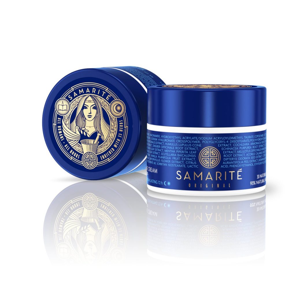 Samarite DIVINE CREAM – odmładzający krem do twarzy i pod oczy dla każdej skóry