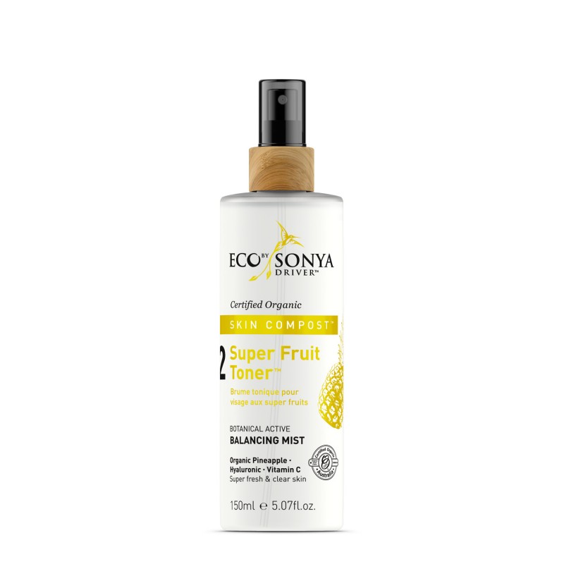 Eco by Sonya – Super Fruit Toner – organiczny toner do twarzy z aloesem i ekstraktem z ananasa